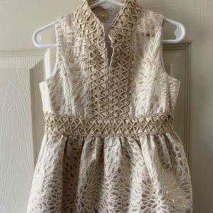 🌴 FLASH SALE 🌴 Gold XS Dress